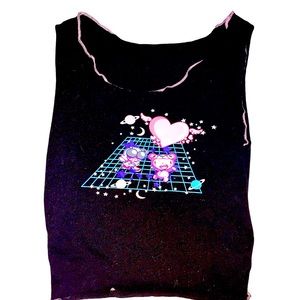 Y2K Anime Graphic Tee